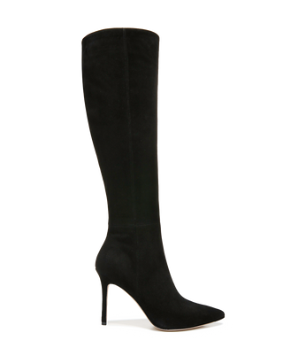 Lisa Suede Tall Boot | Wide-Calf